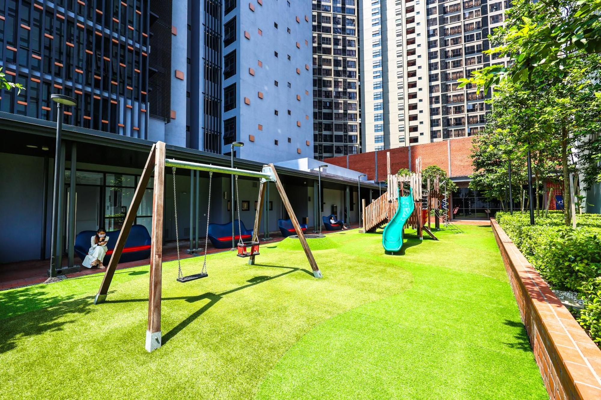 Апартаменты Millerz Square By Mykey Куала-Лумпур Экстерьер фото Children's playground