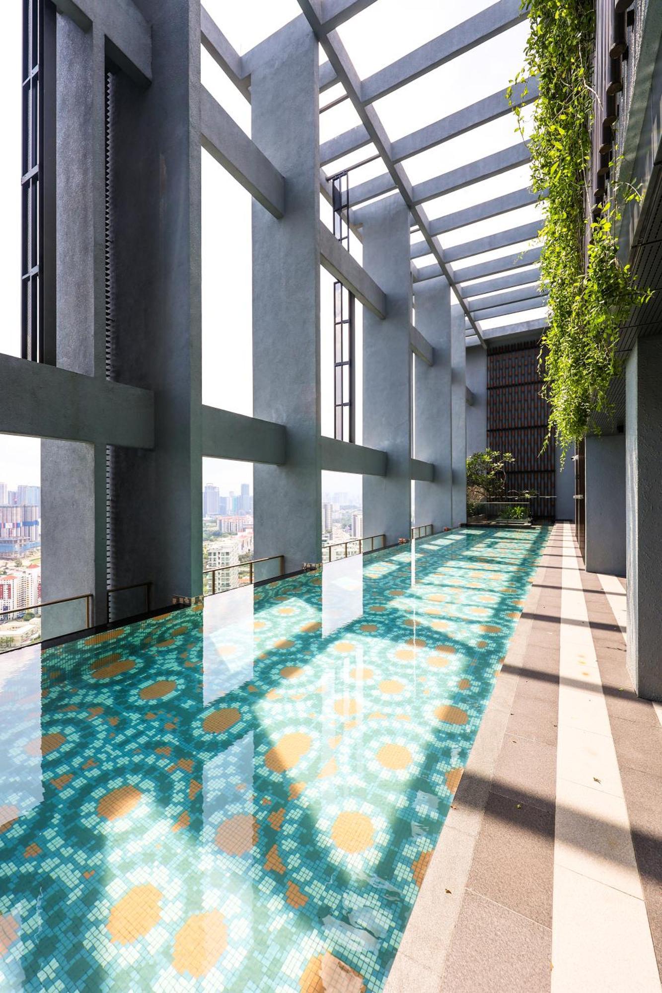 Апартаменты Millerz Square By Mykey Куала-Лумпур Экстерьер фото Sky Pool